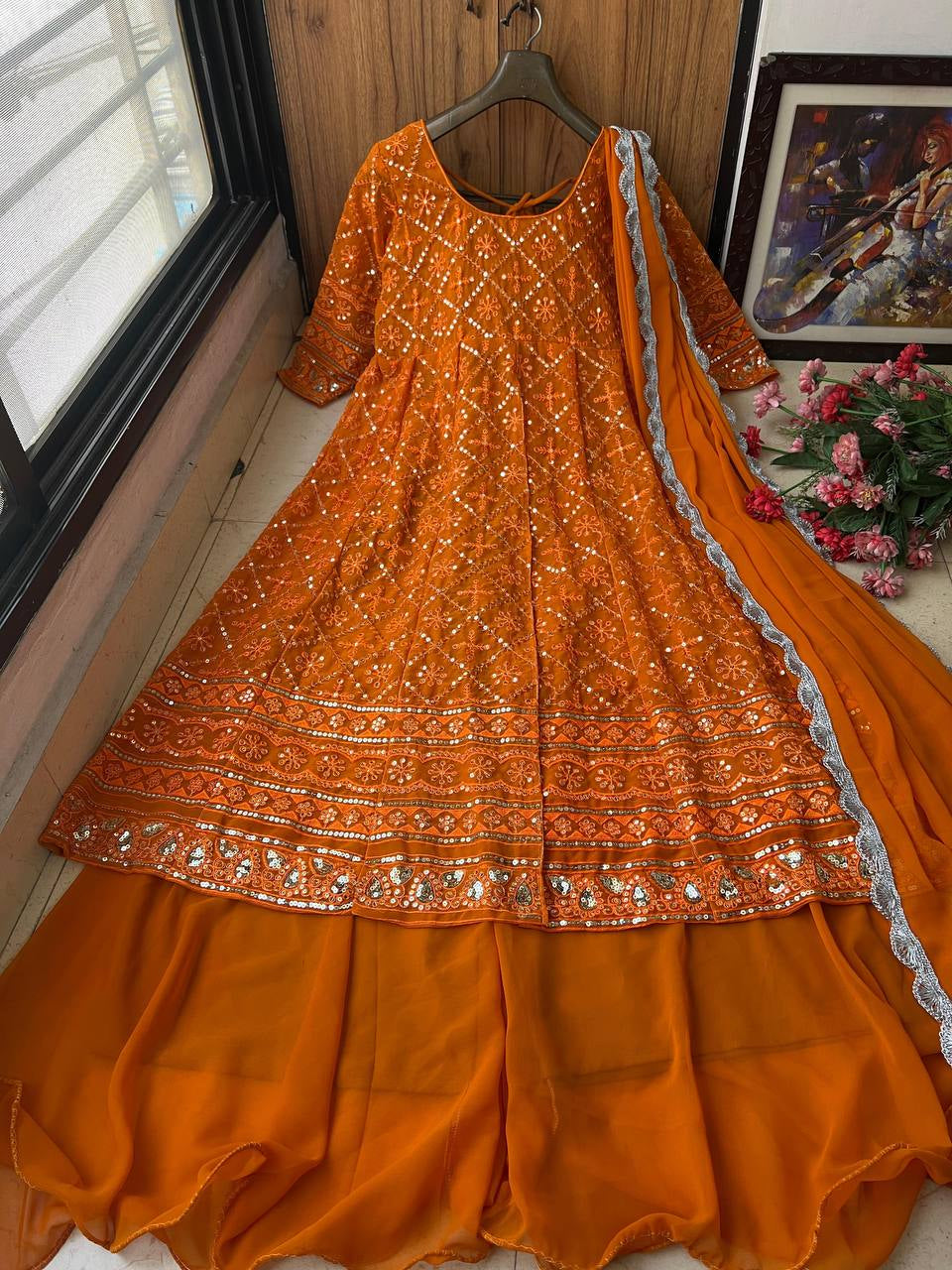 Indo-Western Gown