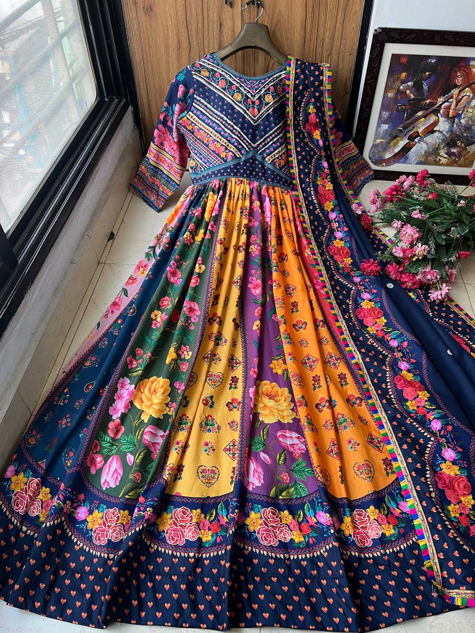 Digital Printed Gown