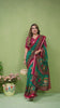 Green Mul Cotton Kalamkari Print Saree