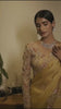 yellow-silk-embroidered-saree-woman-studio
